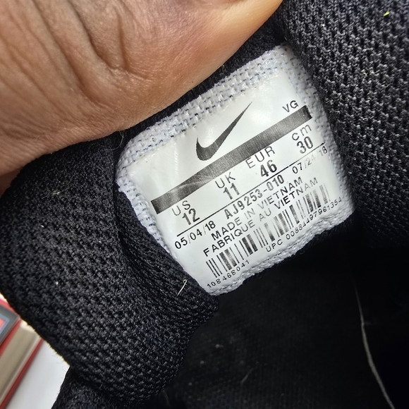 Nike Shoe Men's 12 Force Trout Fastflex 856 Baseball Cleats - Picture 3 of 8